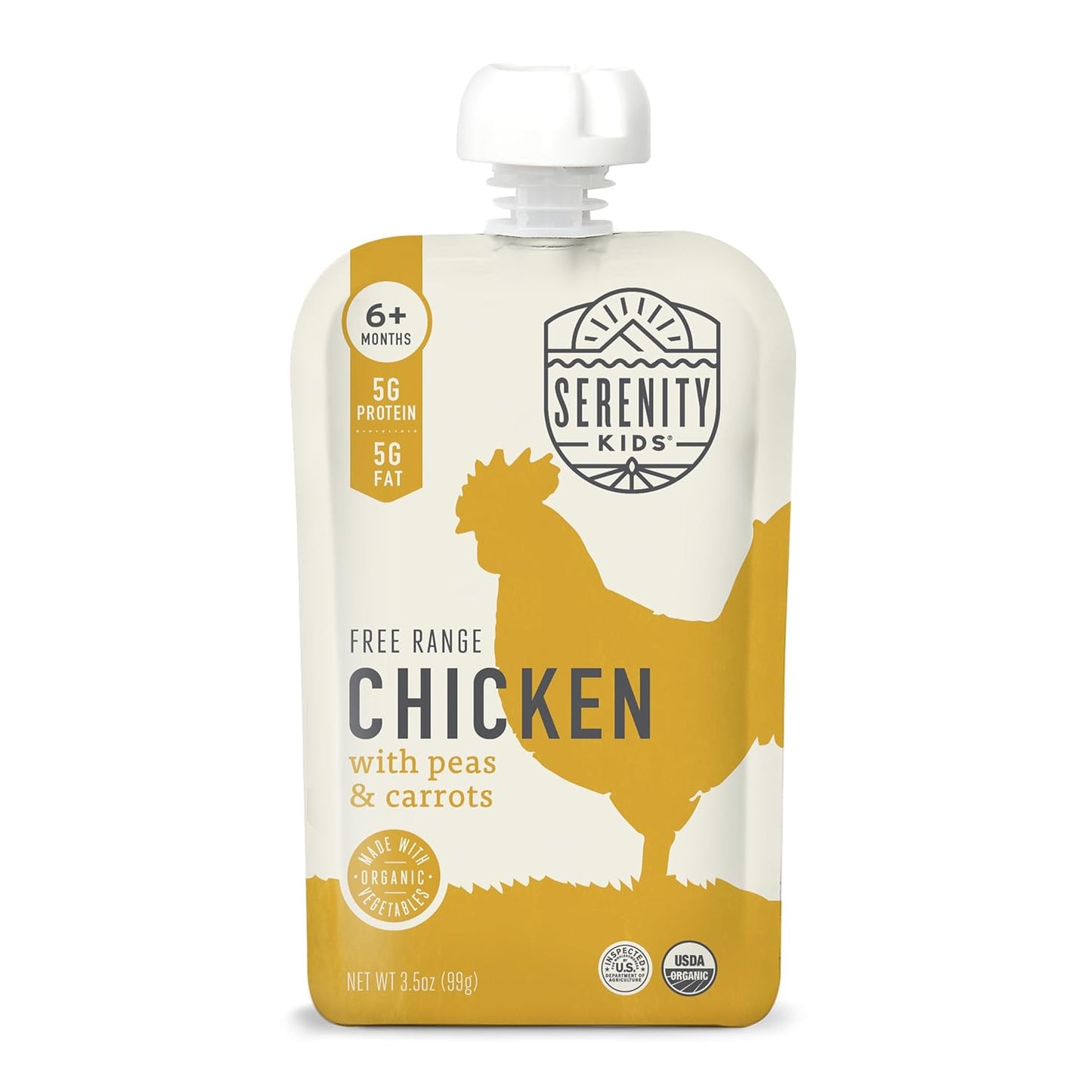 Serenity Kids Chicken Pouch Puree - Nutritious Baby Food