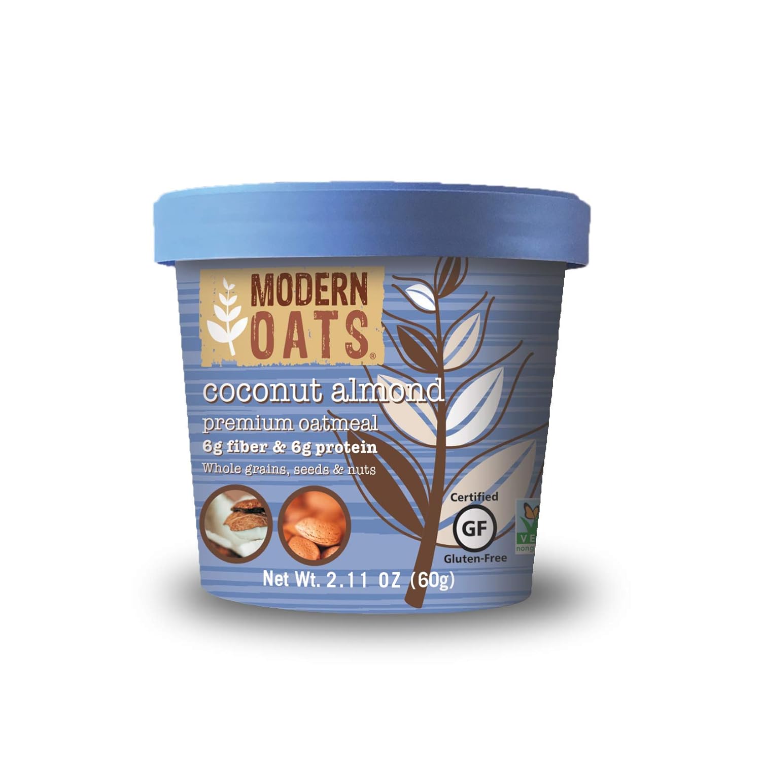 Modern Oats Coconut Almond Instant Oatmeal Cups for Breakfast