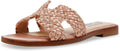 Steve Madden Hadyn womens Flat Sandals - Chic Laser-Cut Leather