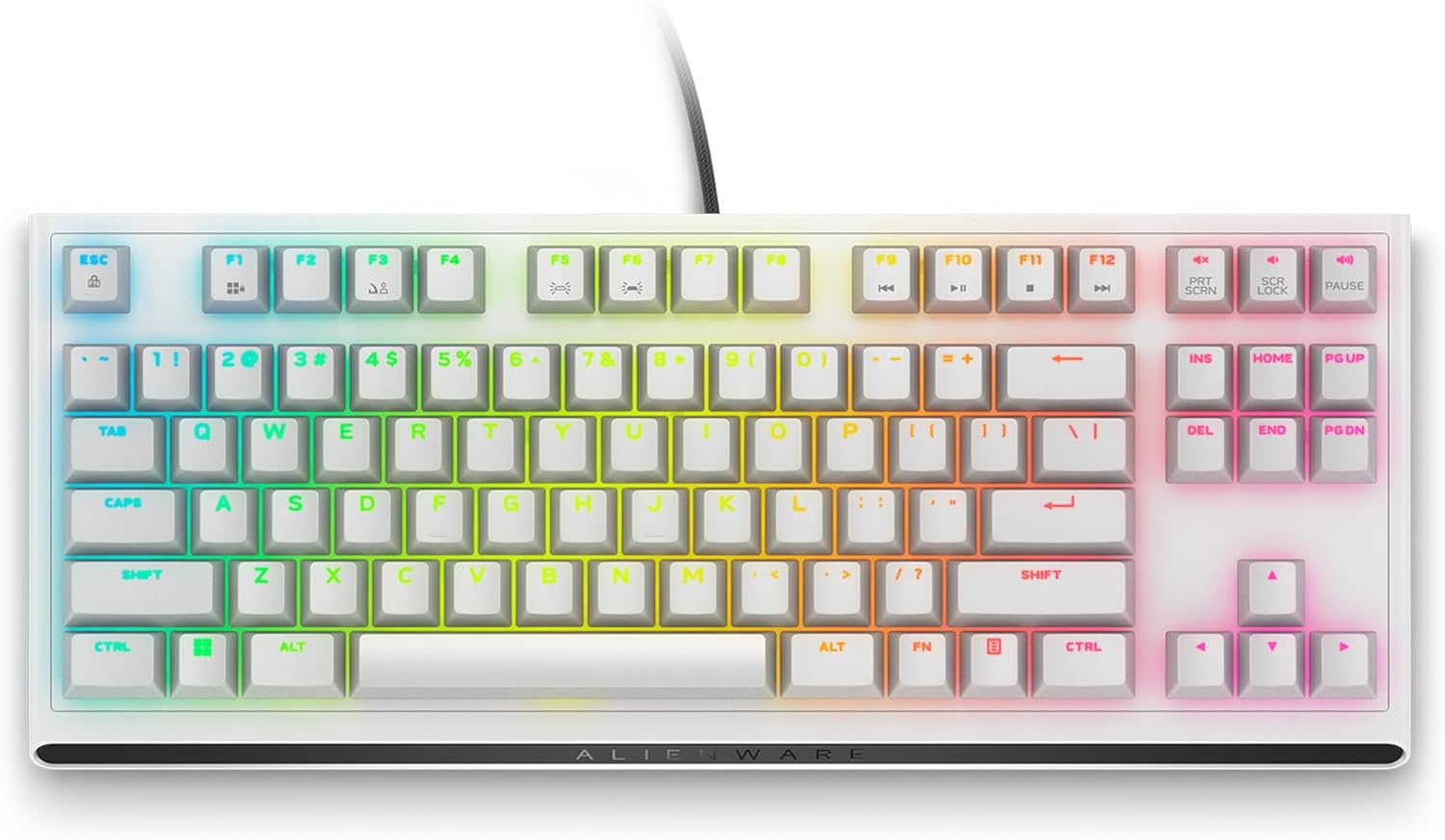 Alienware Tenkeyless Gaming Keyboard - AW420K - Lunar Light