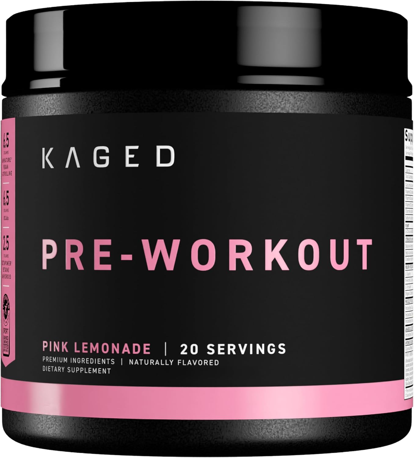 Kaged Original Pre Workout Powder for Intense Energy & Focus