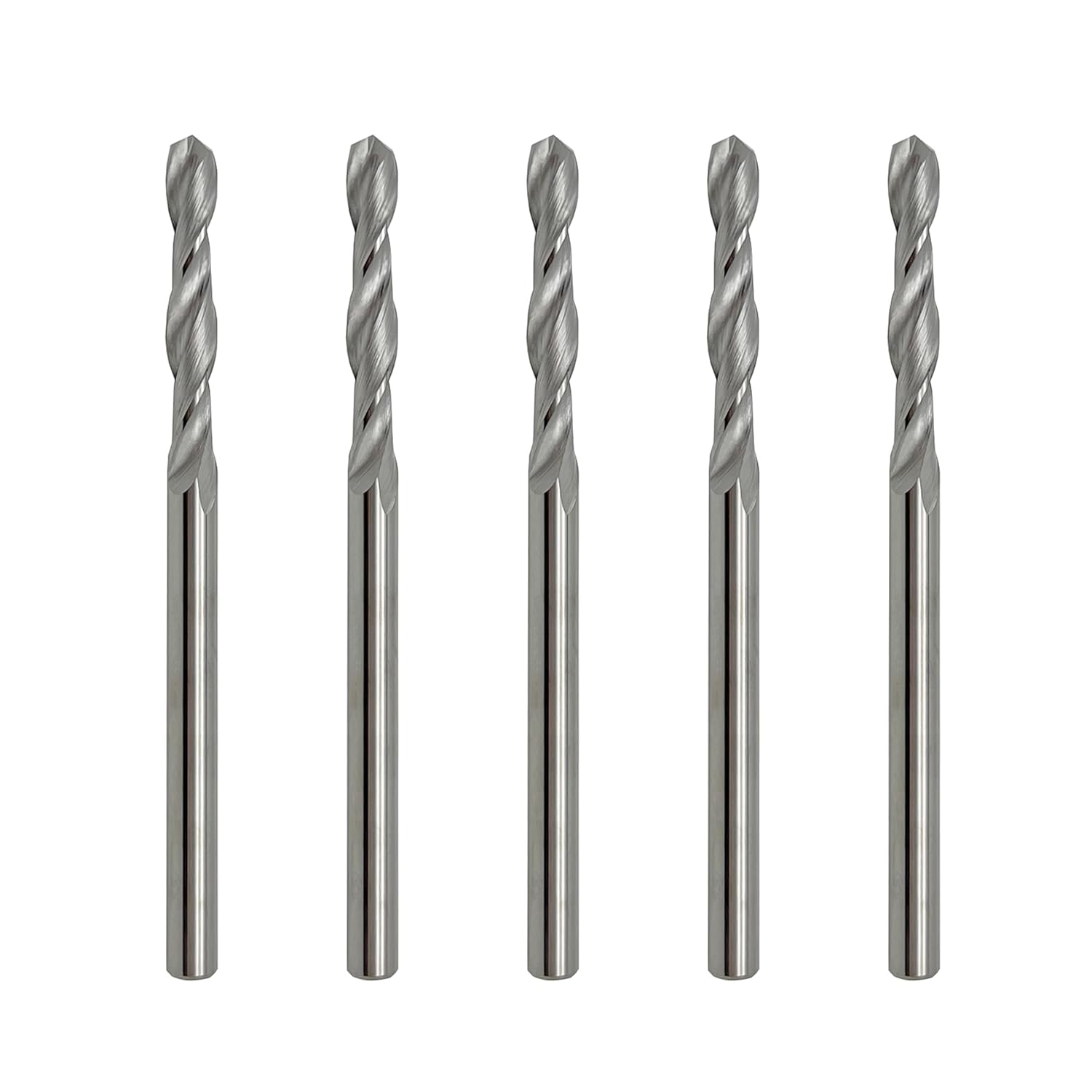 1/8 Solid Carbide Jobber Drill Bits for Precision Drilling