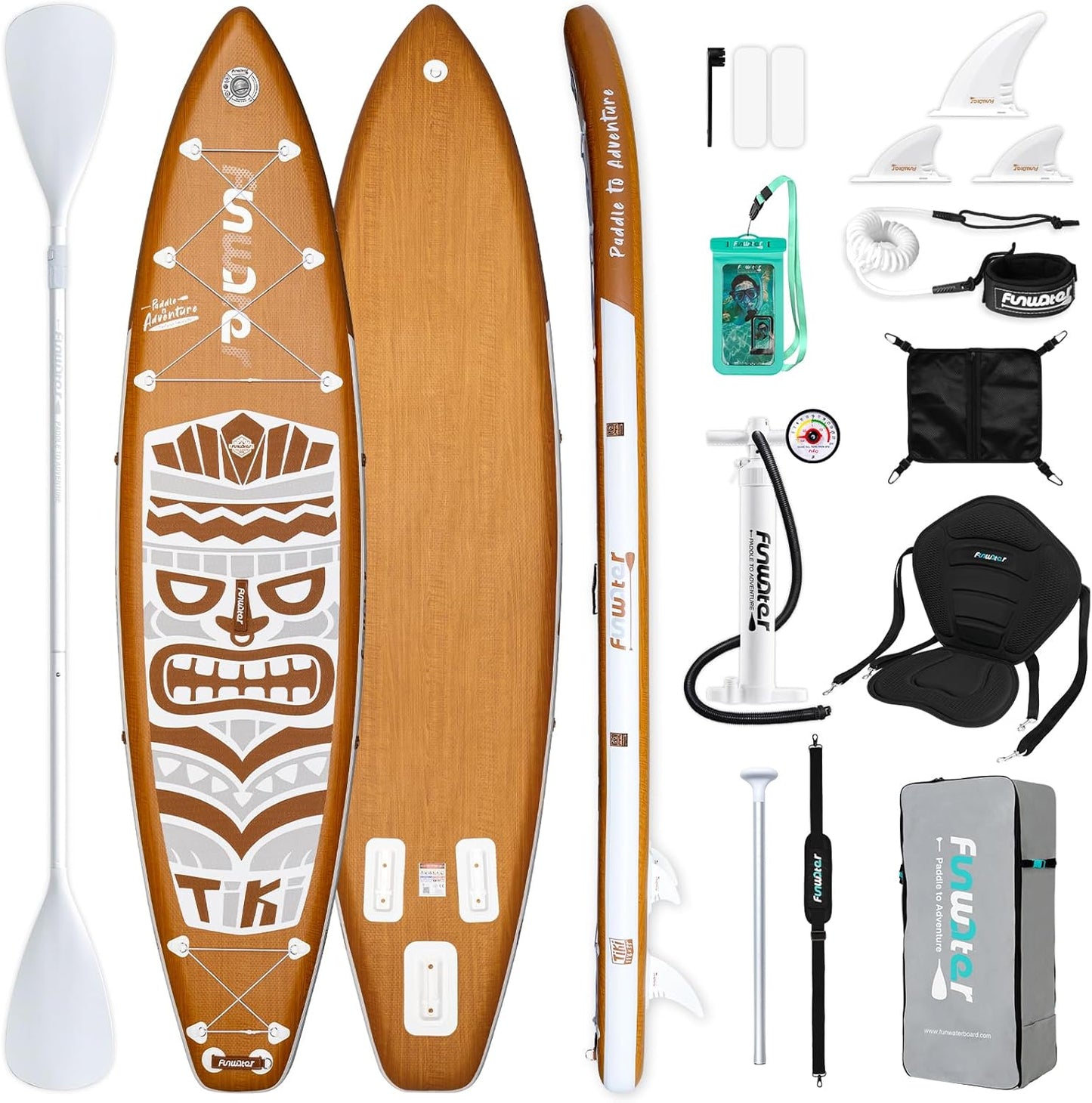 FunWater Inflatable Stand Up Paddle Board for All Skill Levels