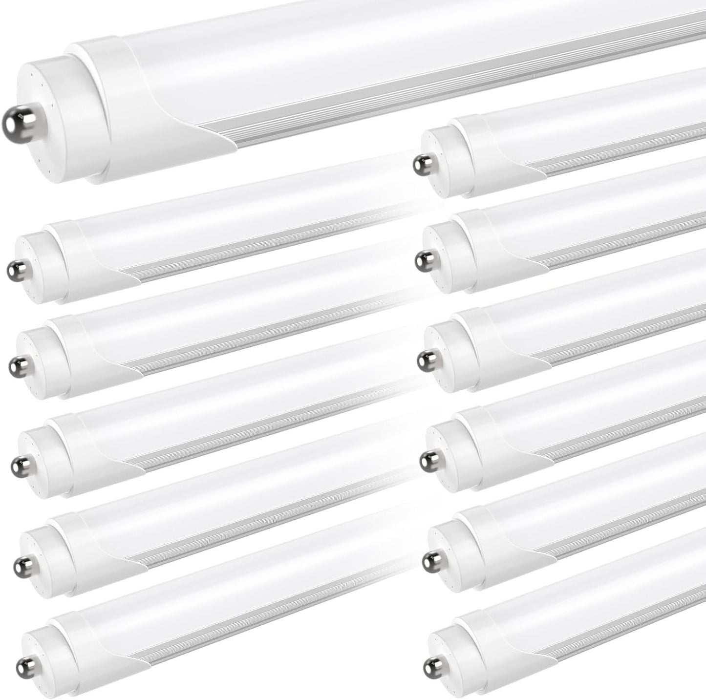 JESLED 8FT LED Tube Light Bulbs for Bright Energy Savings