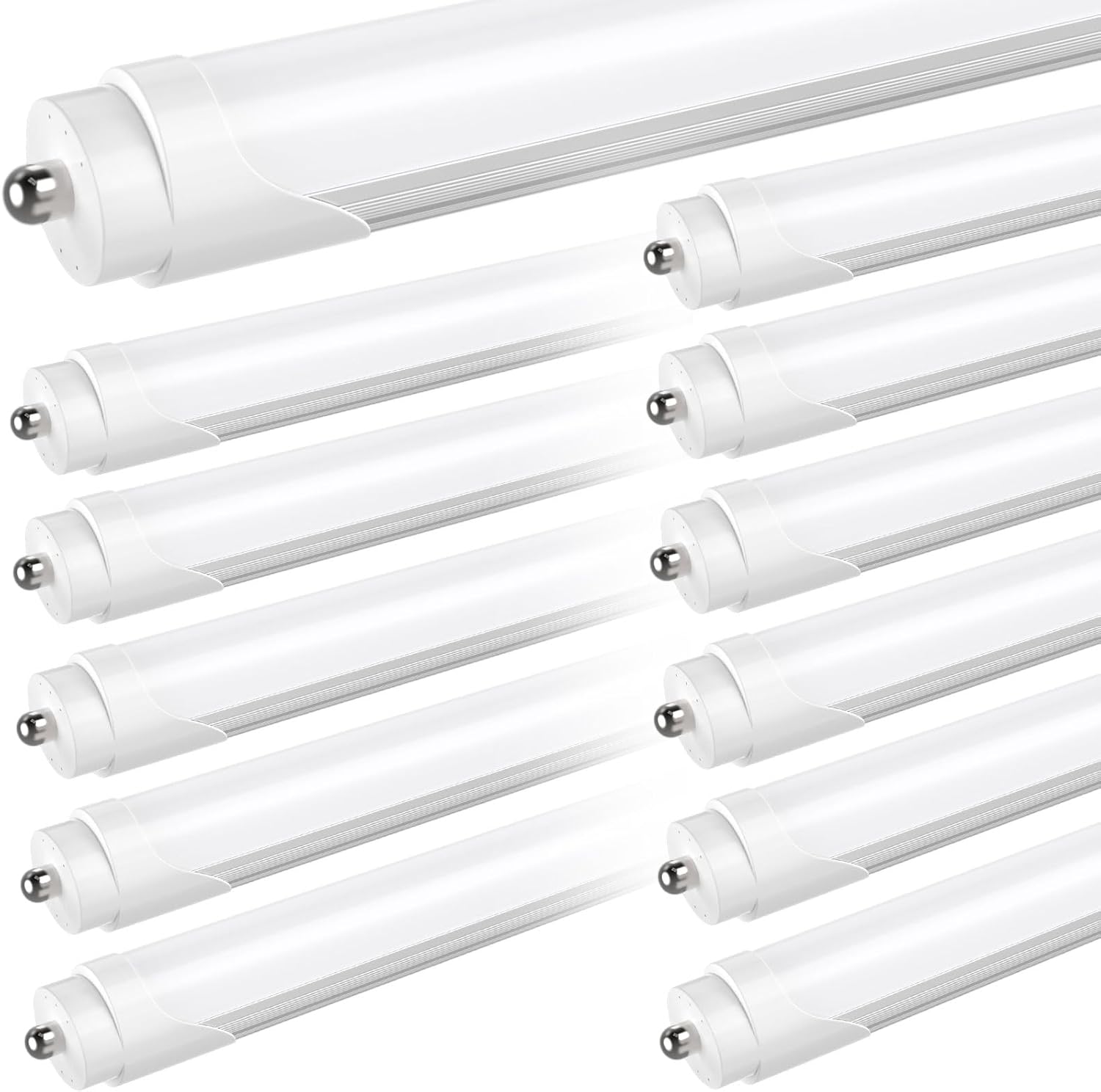 JESLED 8FT LED Tube Light Bulbs for Bright Energy Savings