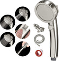 High Pressure Handheld Shower Head with On Off Switch - Water Saving