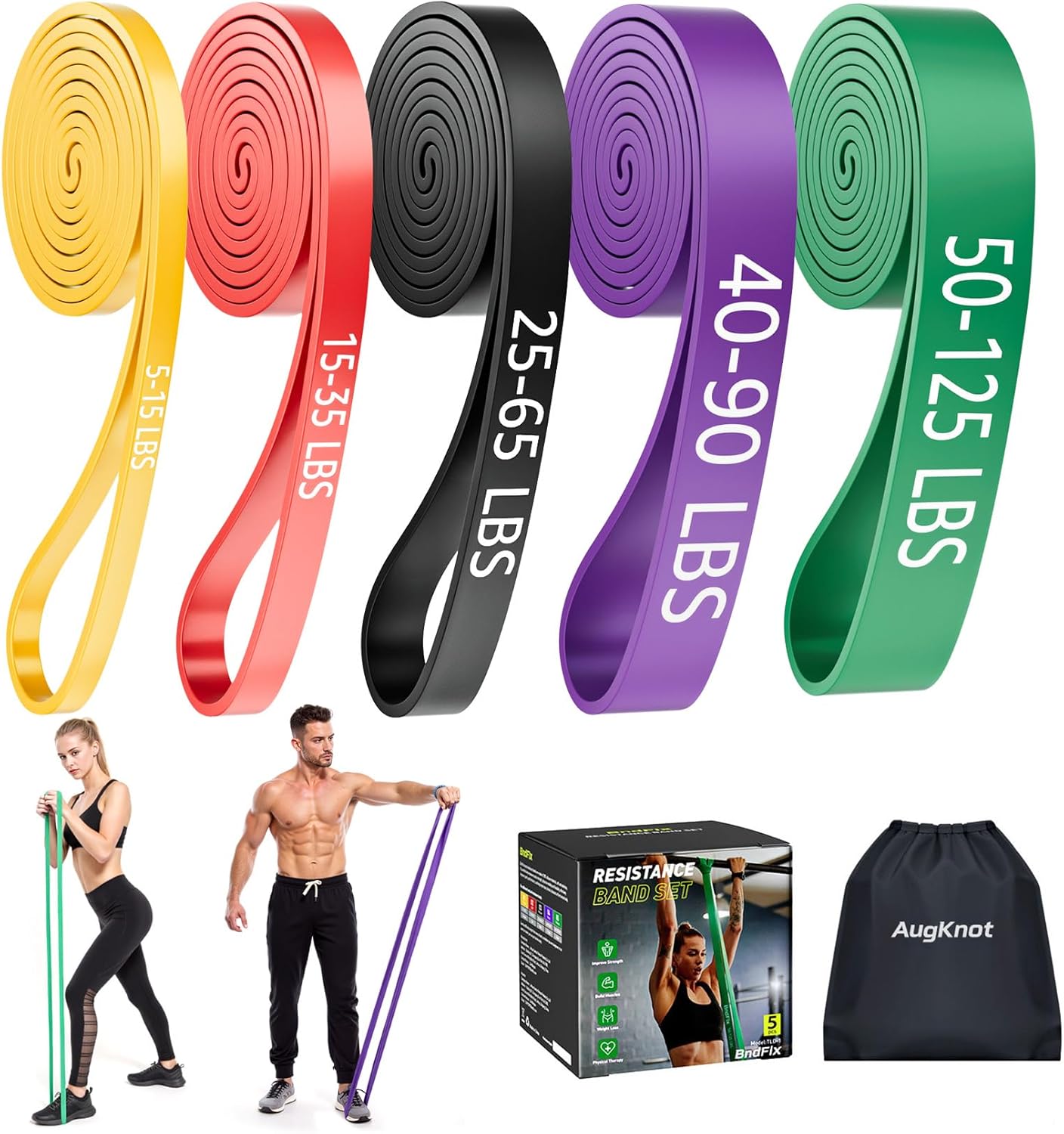 Resistance Bands for Working Out: 5 Levels of Versatile Training
