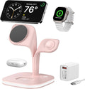 EXW Magnetic Charging Station 5-in-1 Faster MagSafe Stand - All-in-One