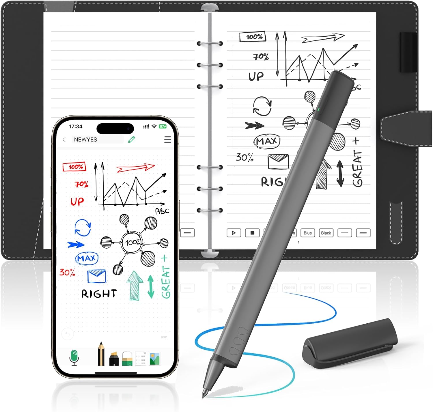 NEWYES SyncPen 4 Smart Pen for Effortless Note Digitalization