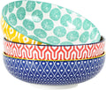 60 OZ Serving Bowls Set of 3 - 9.5ft Ceramic Salad Bowls for Parties