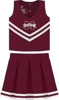 College Baby Cheerleader Dress for Toddlers - 3 Piece Soft Set