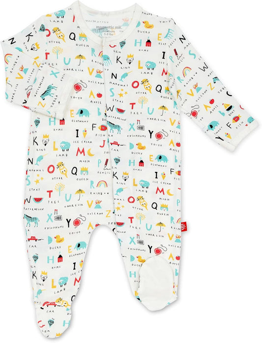 Magnetic Me Footie Pajamas for Easy Baby Sleepwear Changes