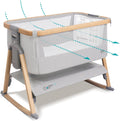 CoZee Air Baby Bassinet & Bedside Sleeper - Fast-Folding Travel Crib