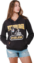 Ultra Game Womens NFL Pullover Hoodie - Official Super Soft
