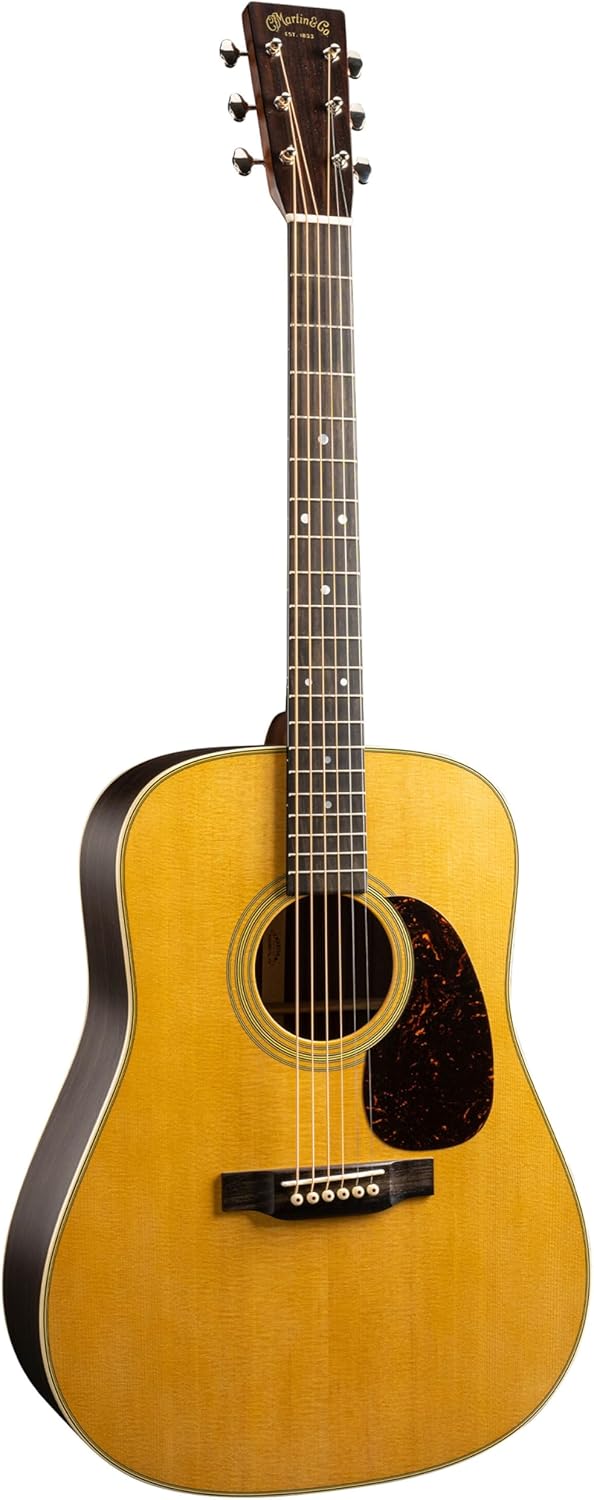 MARTIN D-28 Satin Acoustic Guitar - Vintage Tone