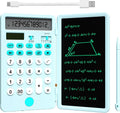 Portable Calculator with Notepad and Writing Tablet - Rechargeable