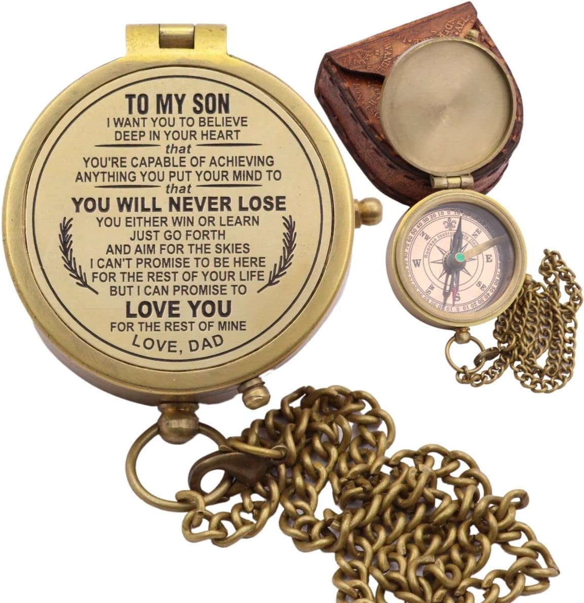 Personalized Son Compass - Thoughtful Gifts for Every Occasion