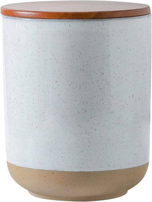 Hasense Ceramic Canister with Airtight Lid for Kitchen Storage