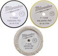 Polishing and Finishing Pad Kit for Milwaukee M18 Polisher - 7ft