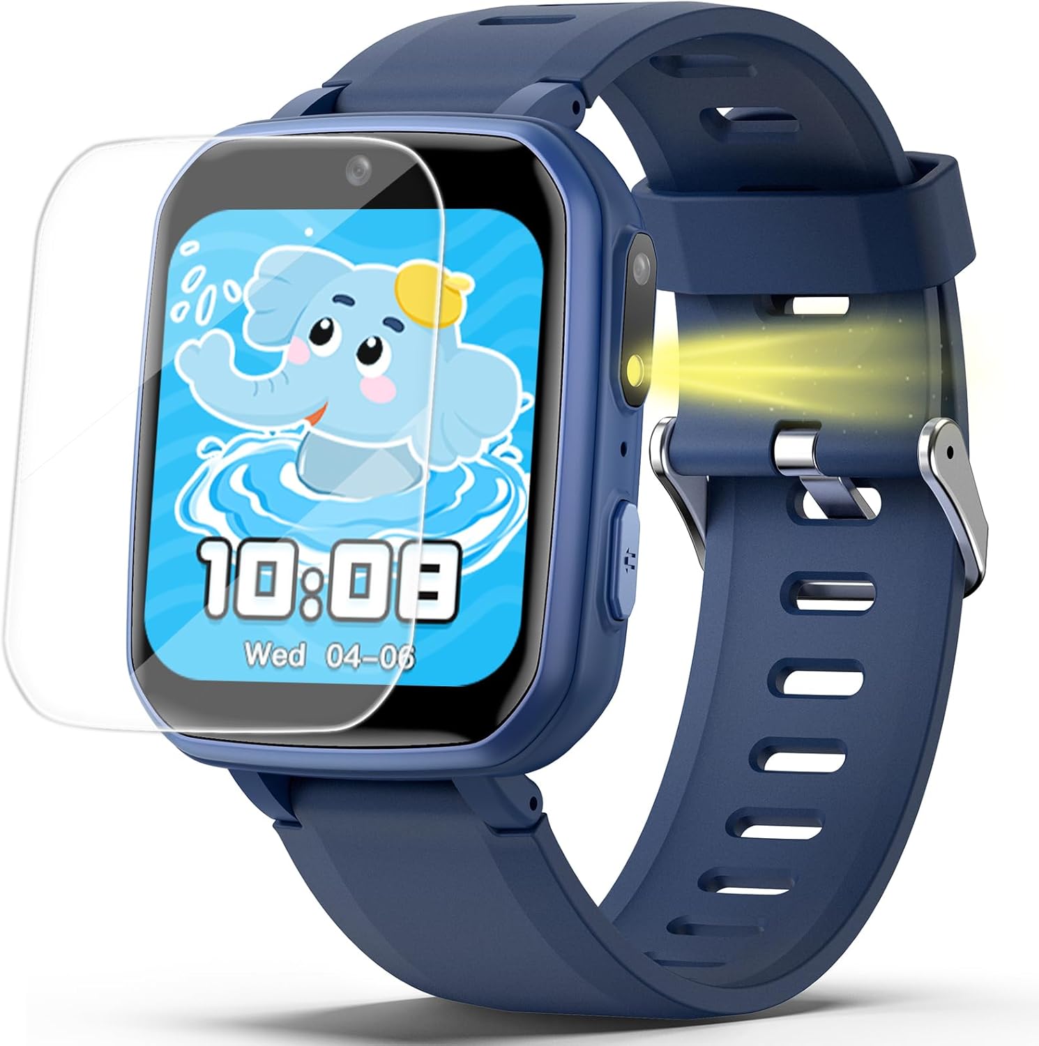 Zicor Kids Game Watch: 26 Games, Dual Camera, Music, Pedometer - Fun & Educational Gift!