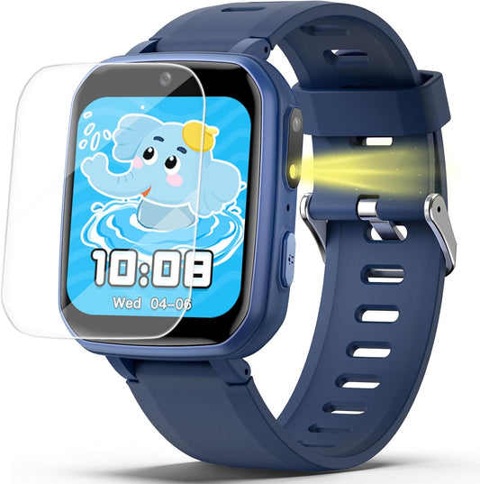 Zicor Kids Game Watch: 26 Games, Dual Camera, Music, Pedometer - Fun & Educational Gift!