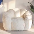 MAXYOYO Bean Bag Chair for Adults, Floral Shaped Sofa - Cozy Reading