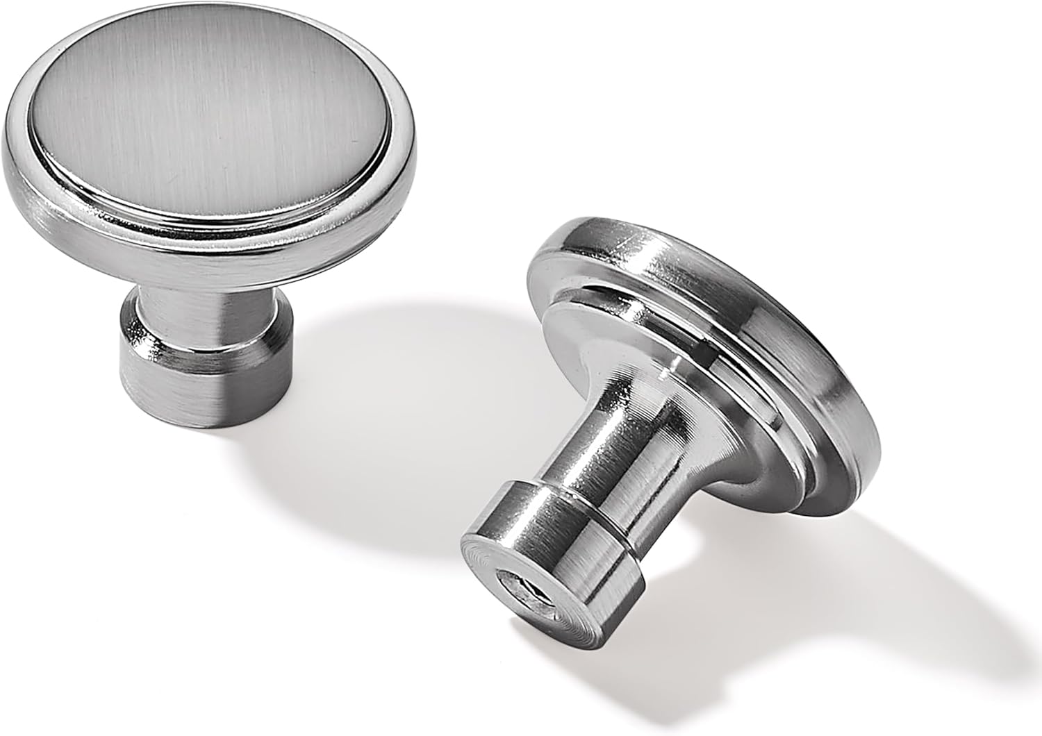 20 Pack Brushed Satin Nickel Cabinet Knobs for Modern Decor