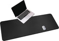 Leather Desk Mat 55 x 19.6 in - Extra Large PU Desk Pad Protector