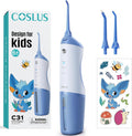 Cordless Water Flosser for Kids - Gentle, Rechargeable Travel Flosser