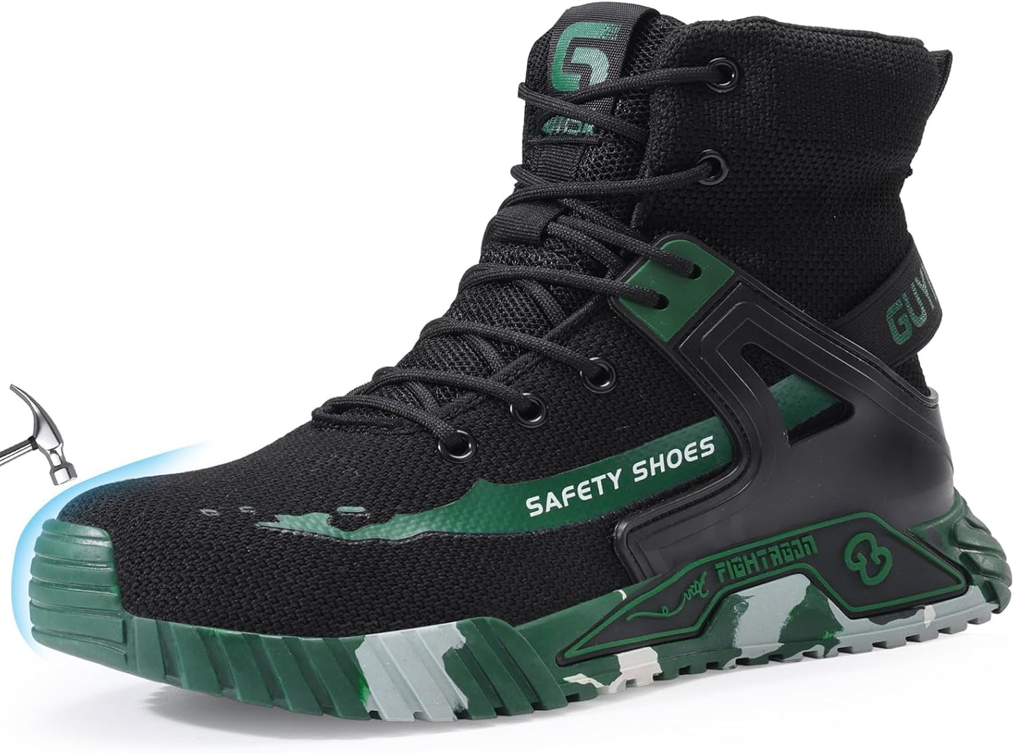 Steel Toe Shoes for Men Work Safety Shoes Comfortable and Durable