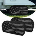 Explore Land Tough Dual Axle Tire Cover for Truck SUV Trailer