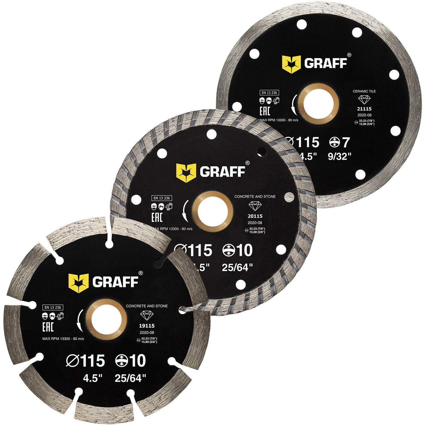 Premium Diamond Blade Set for Precise Cutting - GRAFF
