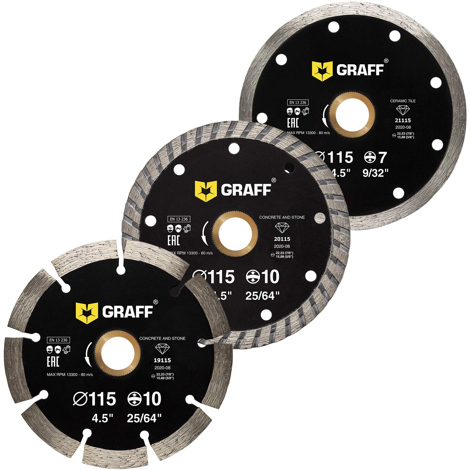 Premium Diamond Blade Set for Precise Cutting - GRAFF