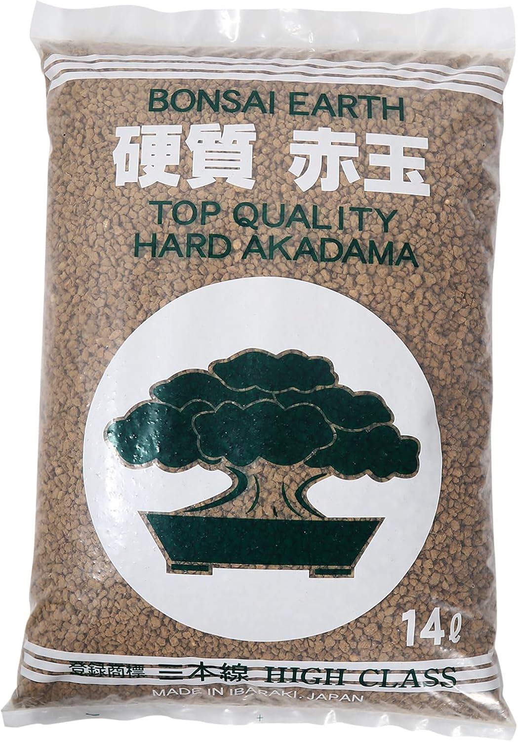 22.5 lb Small Grain Japanese Super Hard Akadama Bonsai Soil
