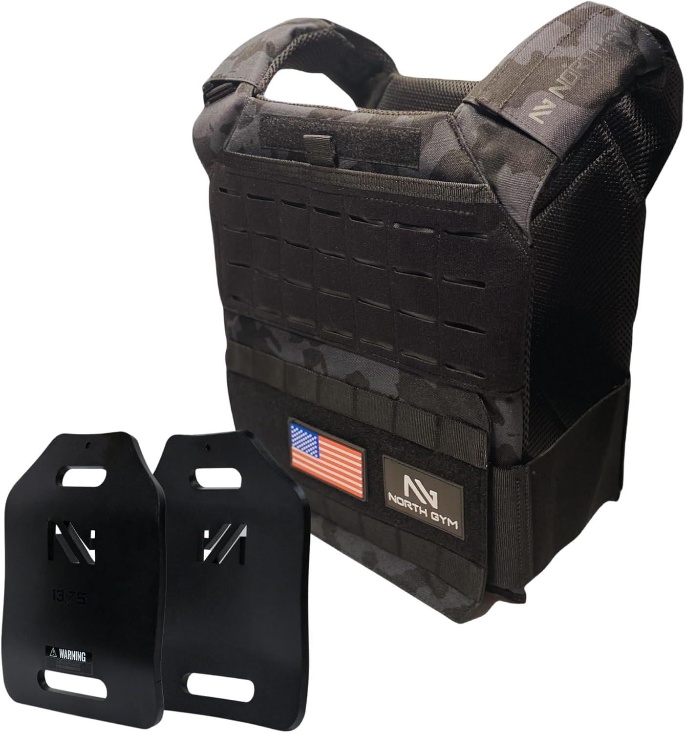Northgym Adjustable Weighted Vest for Enhanced Training Performance