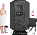 Portable 6ft Tall Sauna with 9-Level Heating