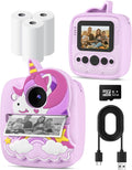 Kids' Instant Thermal Camera - 48MP Photo & 1080P Video