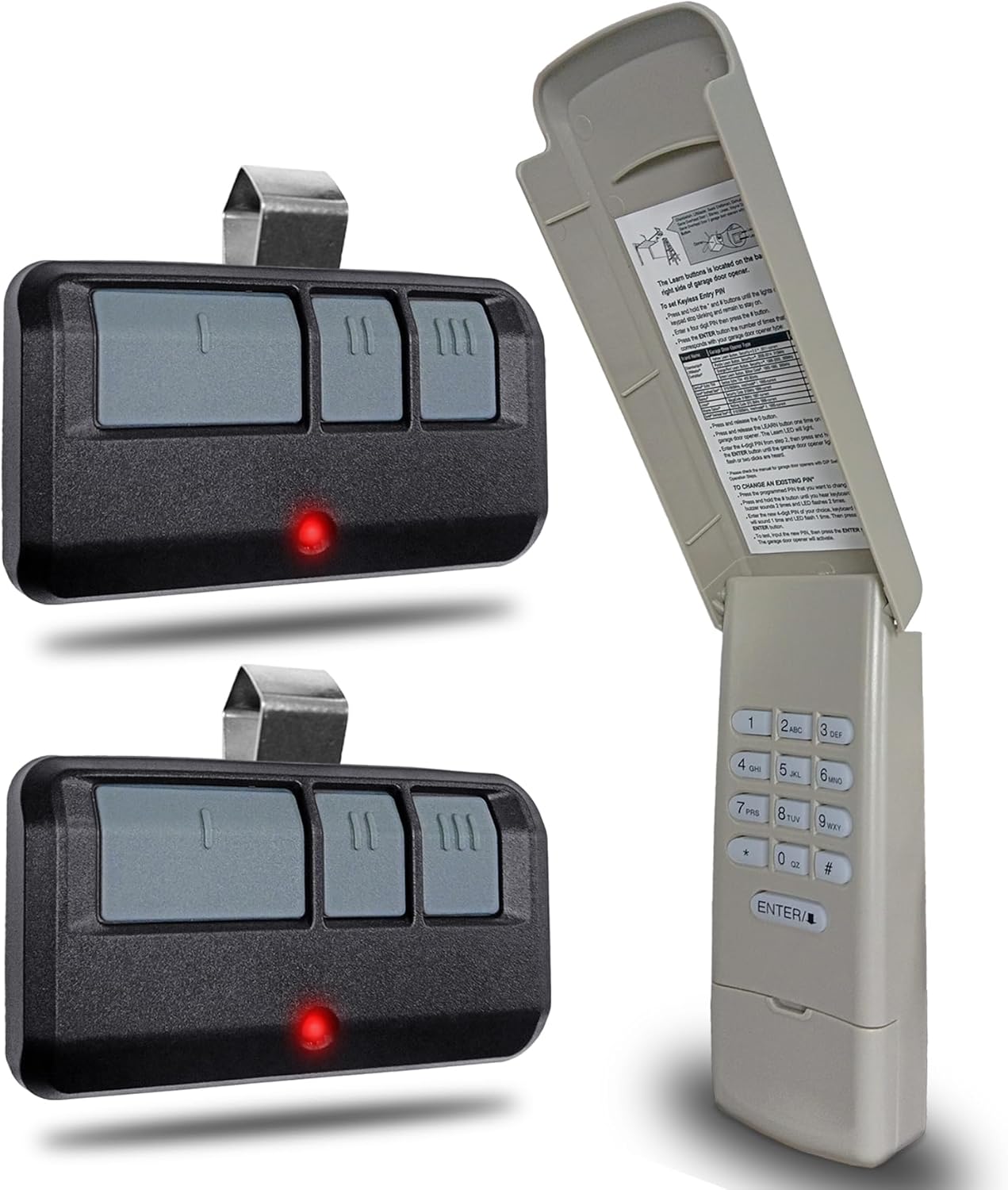 Universal Garage Door Opener Keypads & Remotes for Liftmaster