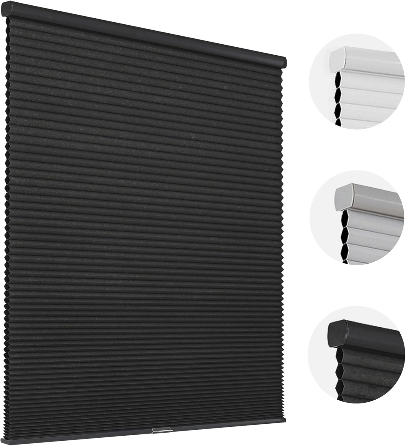 Joydeco Honeycomb Shades for Complete Blackout and Privacy