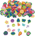 Colorations Mega Foam Stamper Mix - Bulk 80 Stamps Classroom Pack