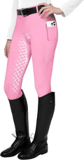 FitsT4 Sports Women's Full Seat Riding Tights - Active Silicone