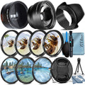 49mm Accessory Bundle for Canon EOS Lenses - 19pc Starter Kit