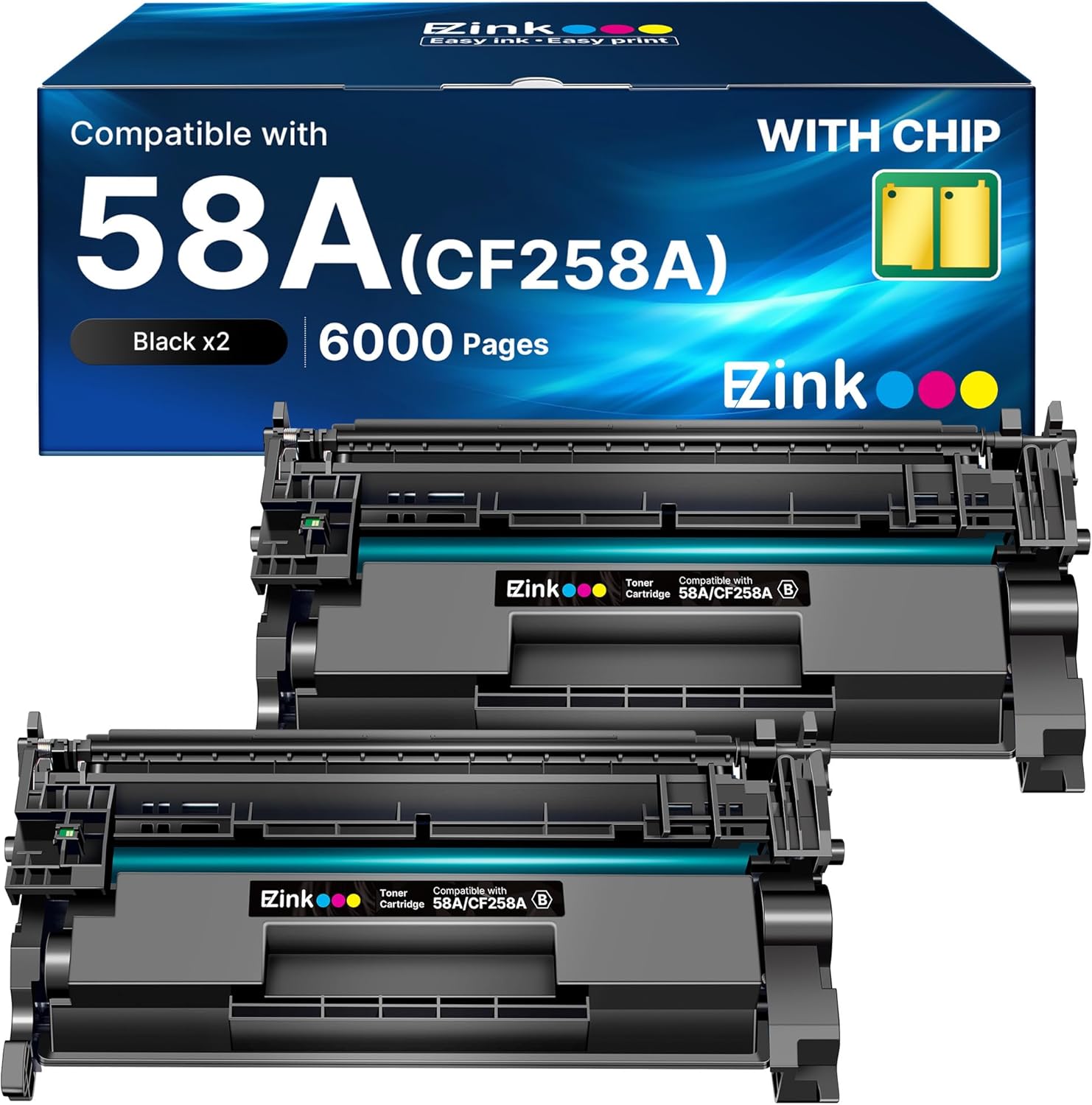 E-Z Ink 58A CF258A Toner Cartridge for HP Laserjet Printers