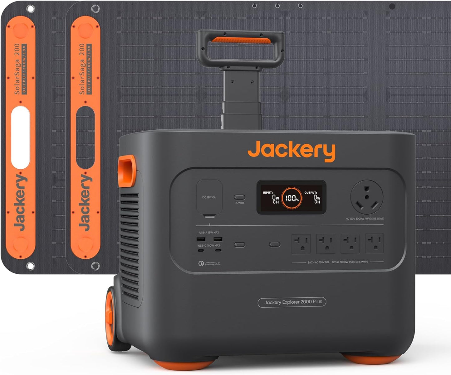 Jackery Solar Power Station: Fast Charging, Massive Energy!