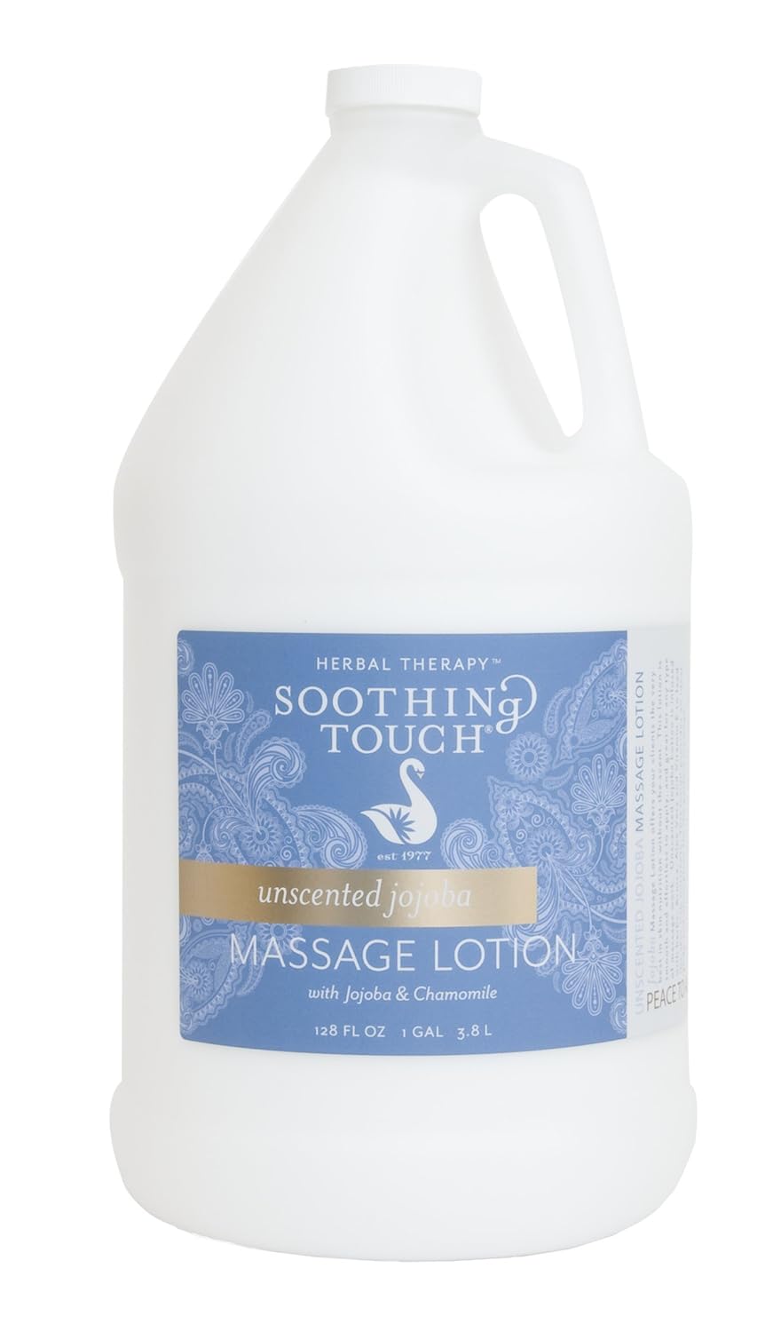 Soothing Touch Unscented Jojoba Massage Lotion for Deep Moisture