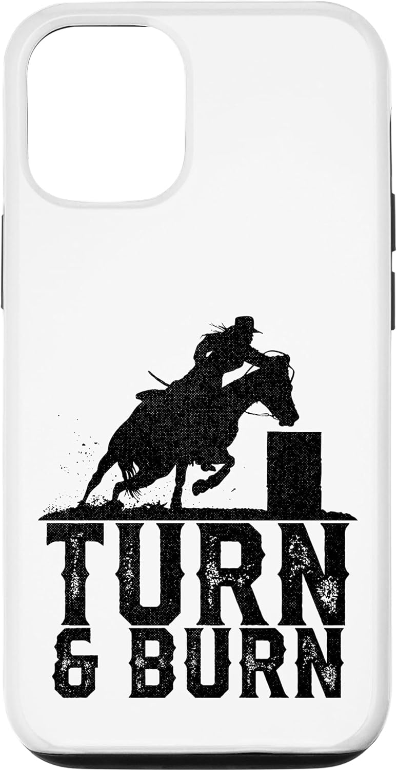 iPhone 12/12 Pro Barrel Racing Cowgirl Case