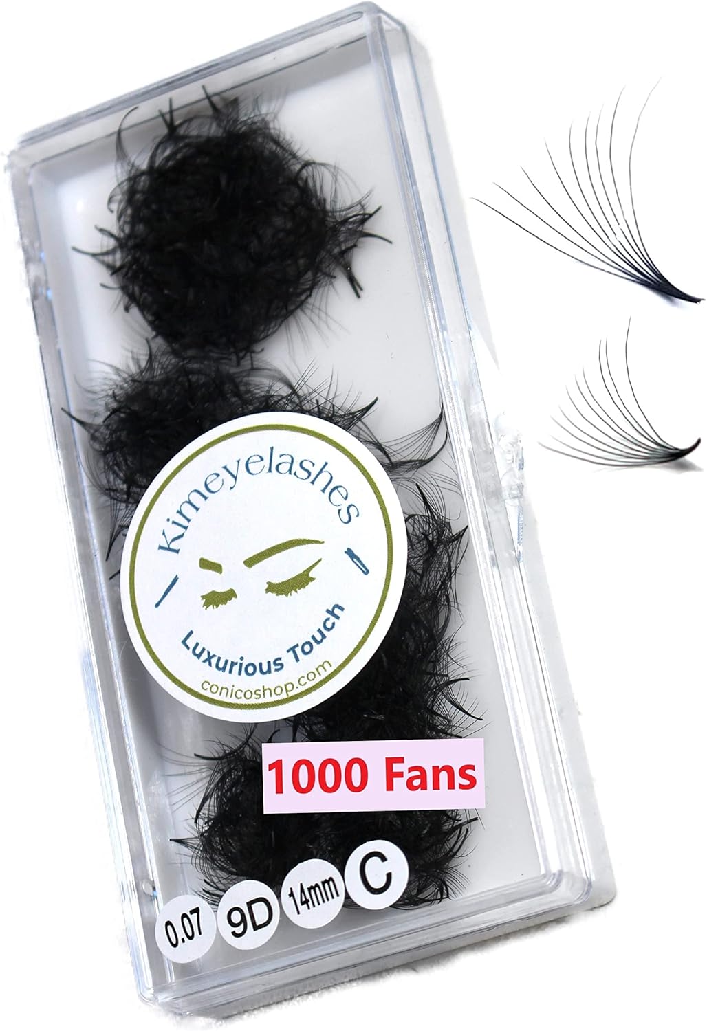9D Premade Volume Fans for Stunning Eyelash Extensions