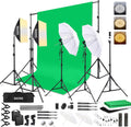 Photography Softboxes Kit with Backdrop Stands - Complete Studio Kit