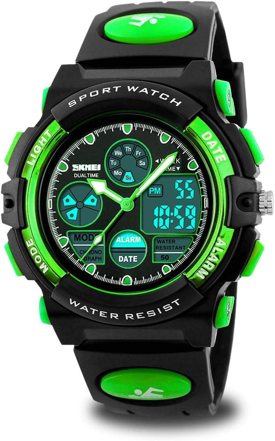 Waterproof Kids Sport Watch with Alarm
