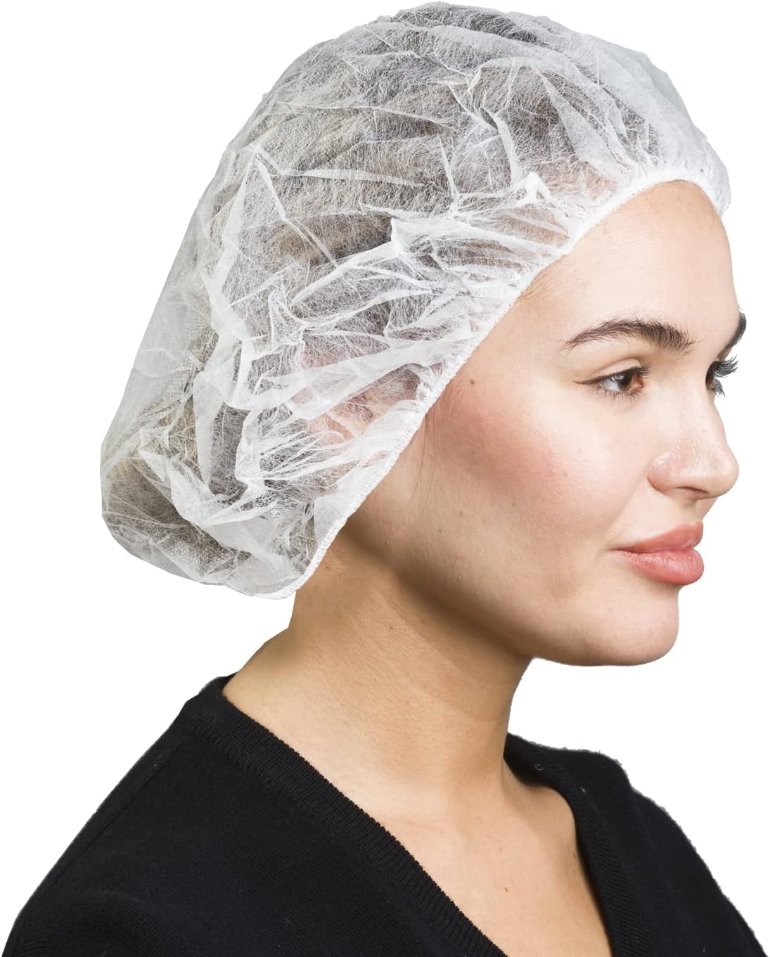 Unisex Polypropylene Bouffant Caps for Healthcare and Food Service